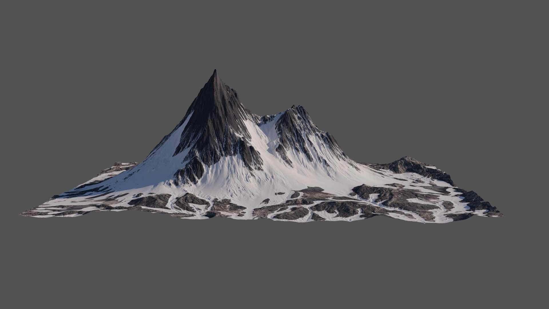 8K Detailed Mountain Landscape 3D Model - TurboSquid 1809257