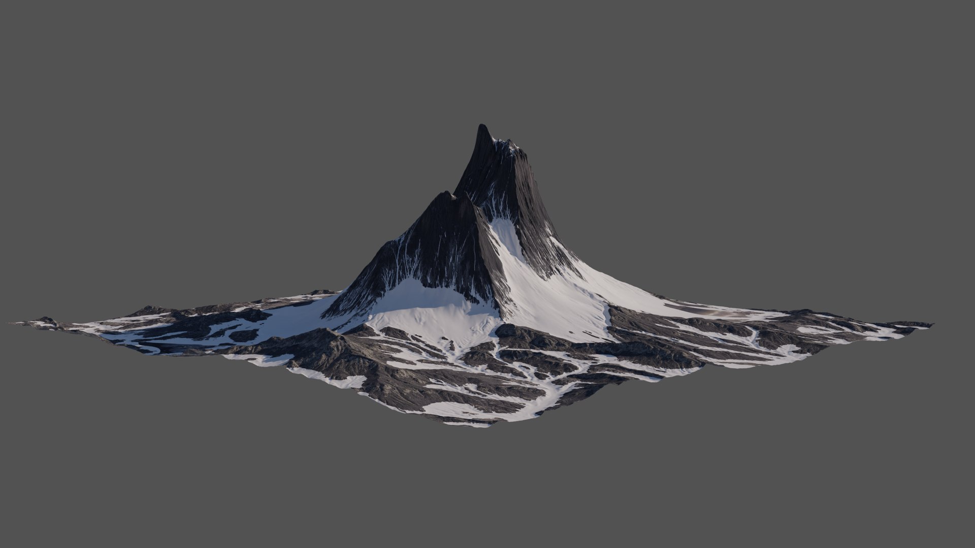 8K Detailed Mountain Landscape 3D Model - TurboSquid 1809257