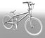 bike bicycle bmx 3d model
