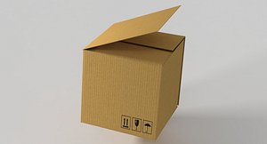 carton box 3D model