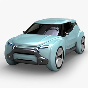 3D electric suv