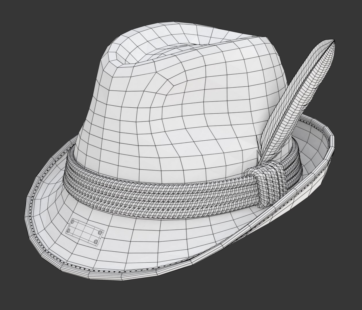 3D Traditional German Hat model https://p.turbosquid.com/ts-thumb/Q5/jBoWec/Ba/w1/png/1660287117/1920x1080/fit_q87/b1b99626f983b6600450e95b0e95c4b64ed54fa6/w1.jpg