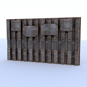 wall 3D model