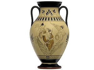 3D Amphora1 - Ancient Greek Pottery model