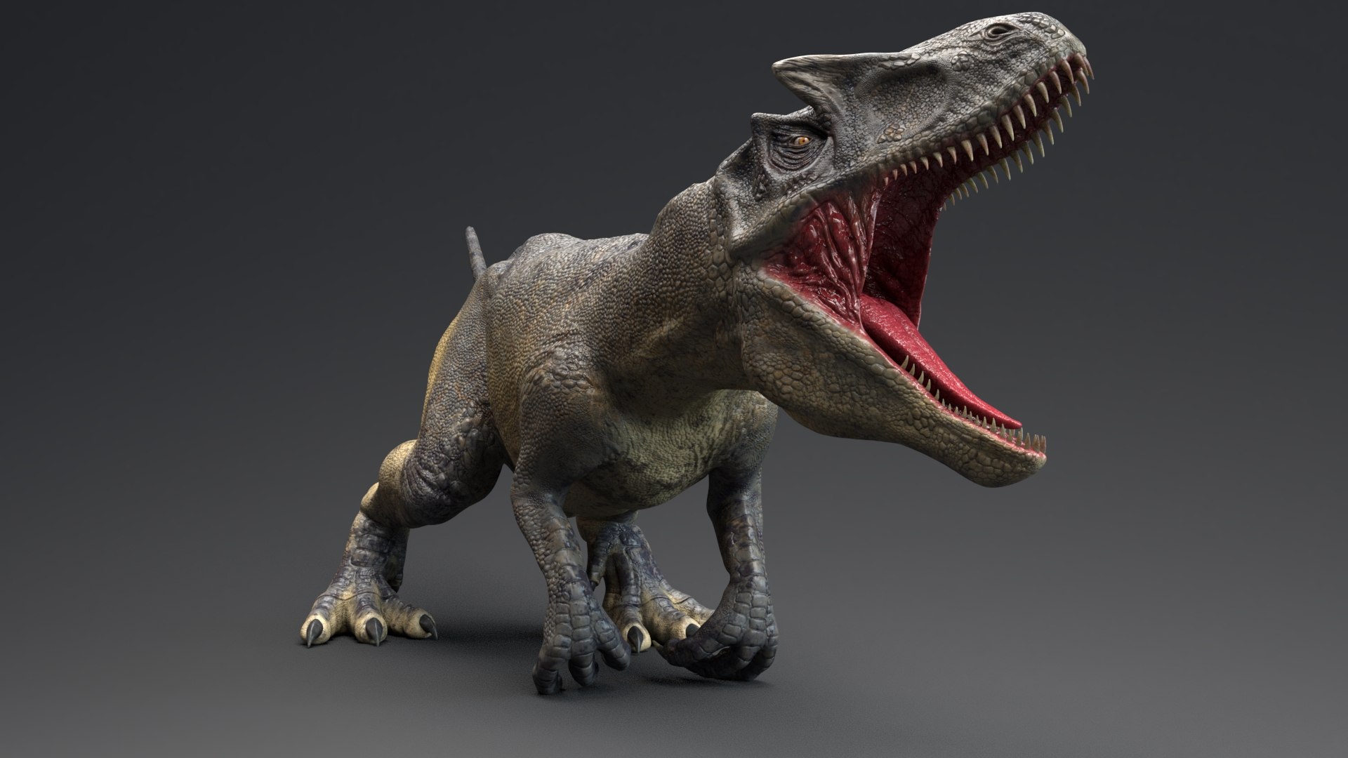 Allosaurus Unreal Engine - Unity Projects 3D Model - TurboSquid 2201109