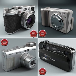 digital cameras v5 3d obj