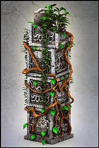 3d totem model