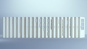 door white indoor 3D model