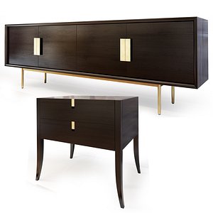 3D model kenton sideboard selva jubilee