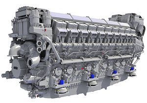 MTU Marine Propulsion Engine 20V