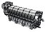 Moteur de propulsion marine MTU 20V