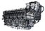 Moteur de propulsion marine MTU 20V