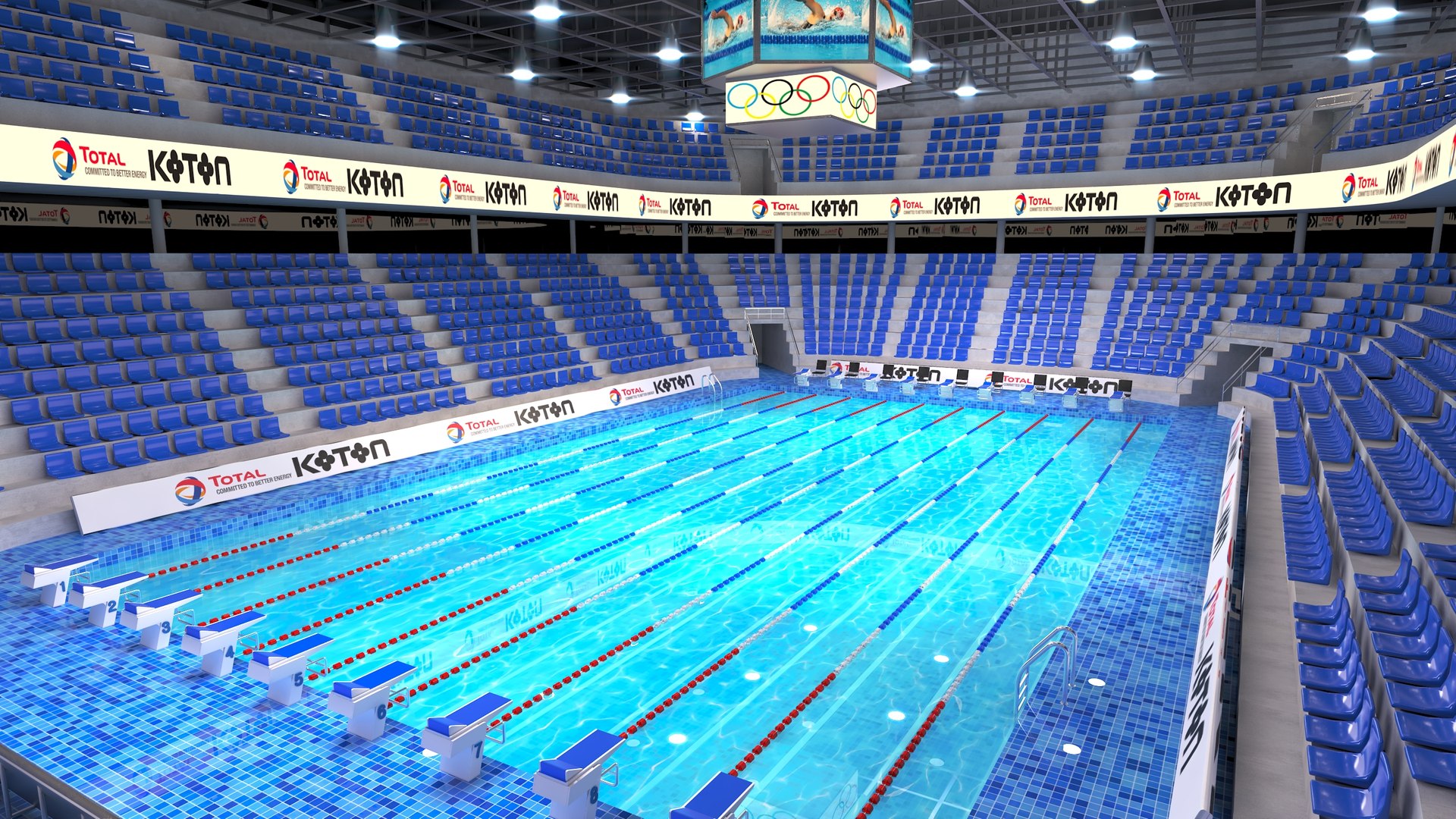 3D Swimming Olympic Sport Model - TurboSquid 1184145