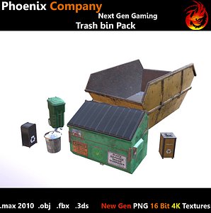 pack trash bin 3ds