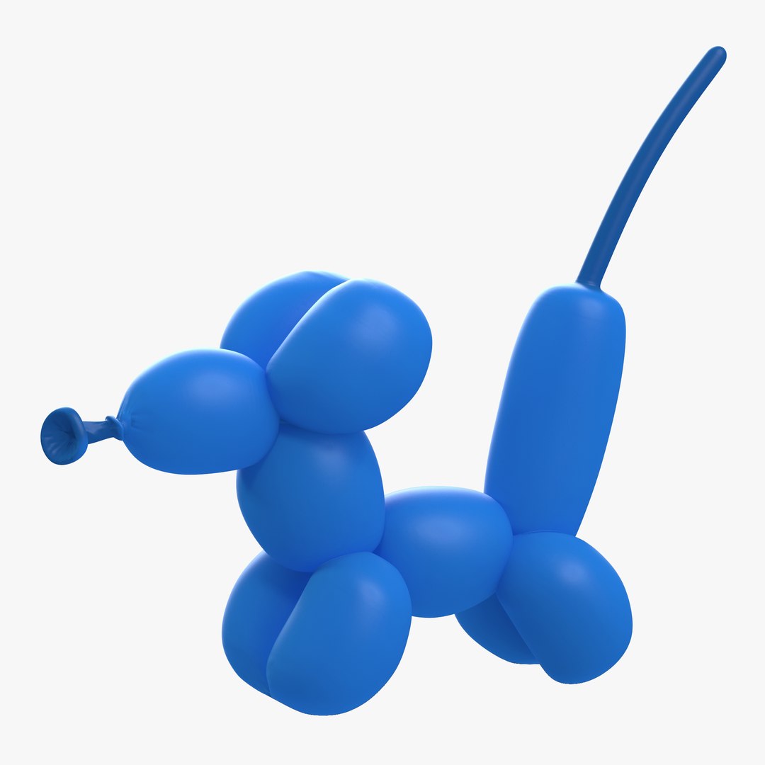 Balloon Mouse 3D model preview