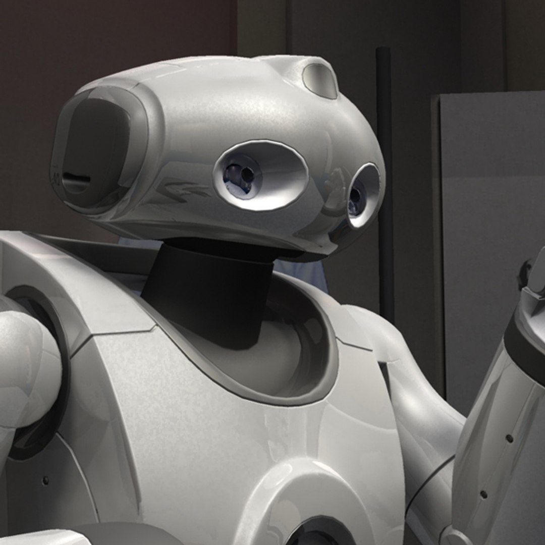 3d Model Qrio Sony Robot Biped