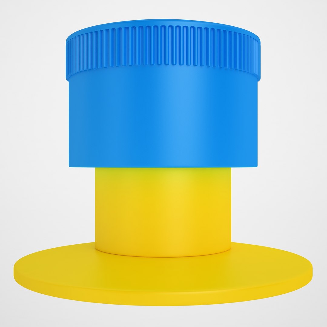 Industrial Button 3D Model - TurboSquid 1319640