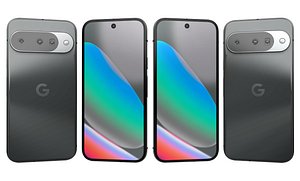 3D Google Pixel 10 Obsidian