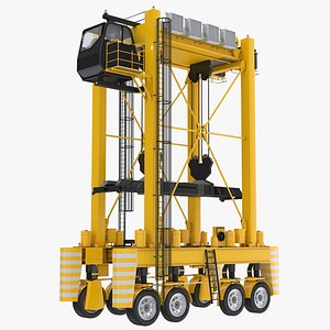 3D Straddle Carrier model