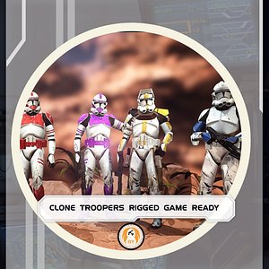 Star wars Clone trooper Phase 2 pack