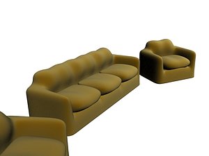 3ds max sofa arm-chairs