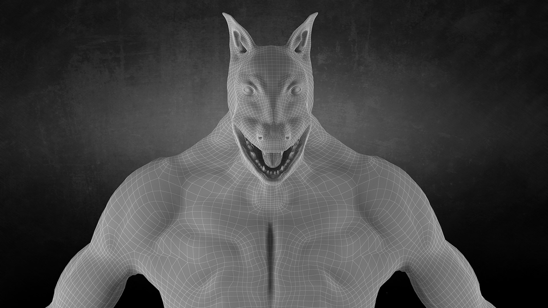 3D Werewolf Monster Model - TurboSquid 1989856