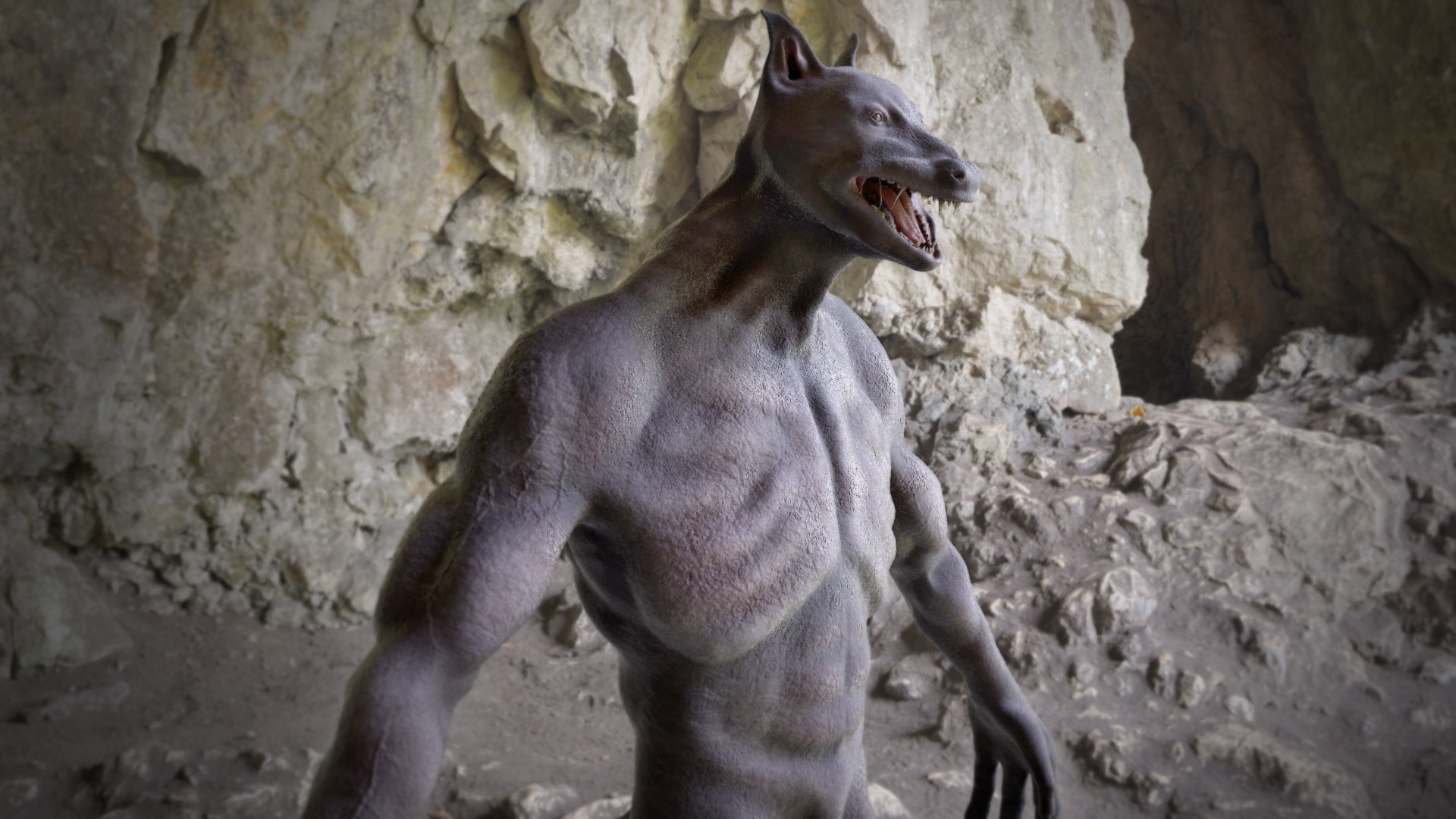 3D Werewolf Monster Model - TurboSquid 1989856