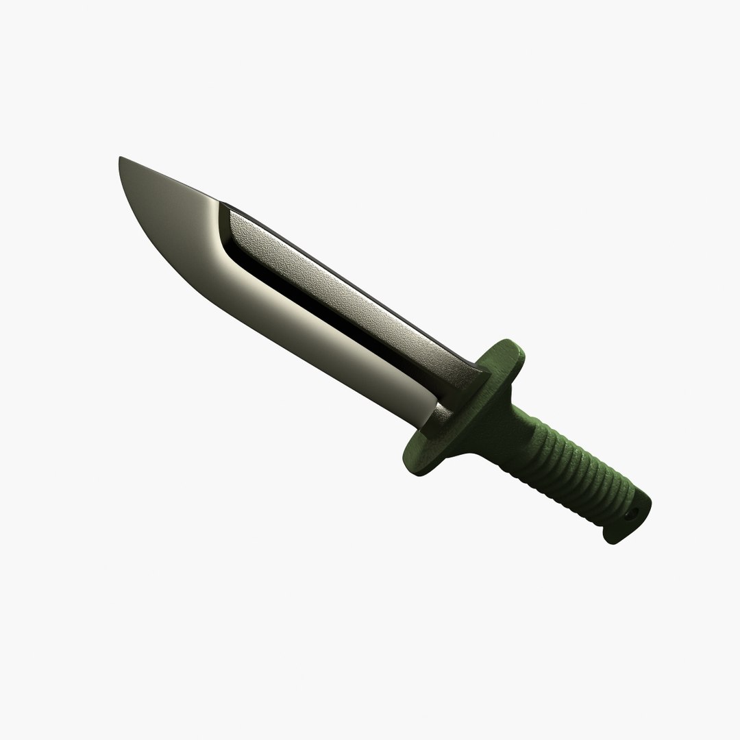 3d military knife