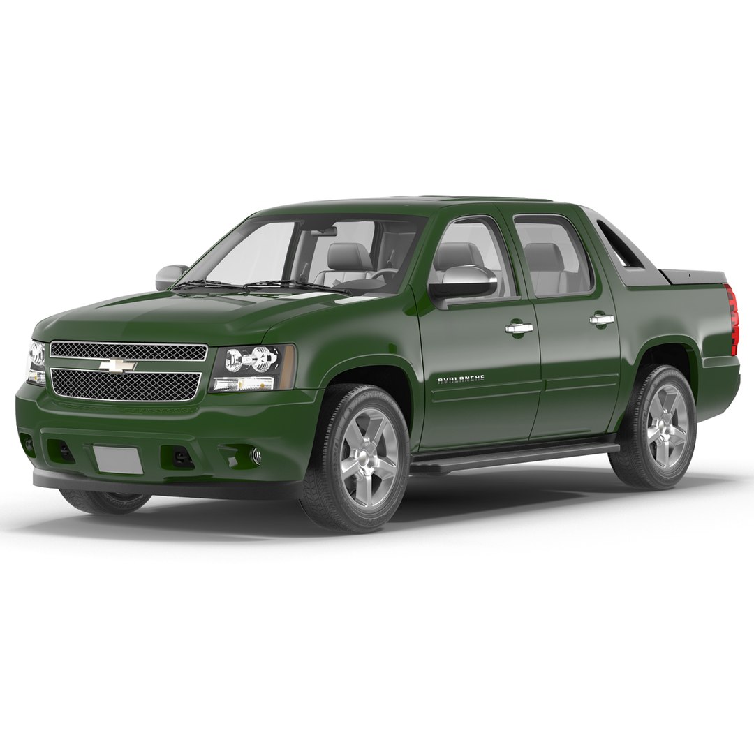 Chevrolet Avalanche 2014 3D Model 3D model preview