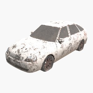 Broken Rusty Car