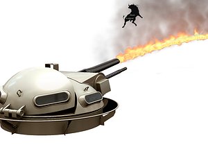 Zippo Flamethrower Turret