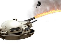 Zippo Flamethrower Turret