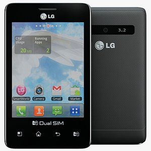 3d lg optimus l3 e405