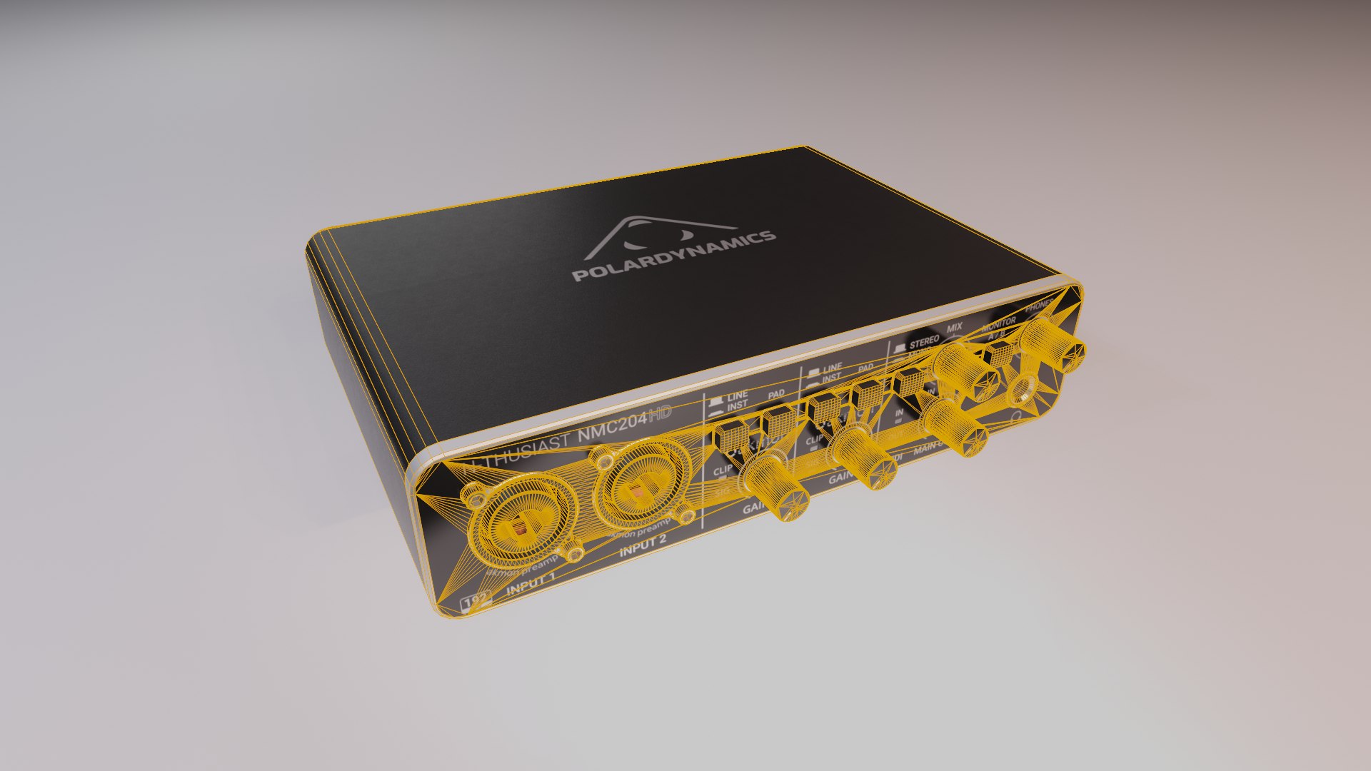 3D Audio Interface NMC204HD Model - TurboSquid 1951218