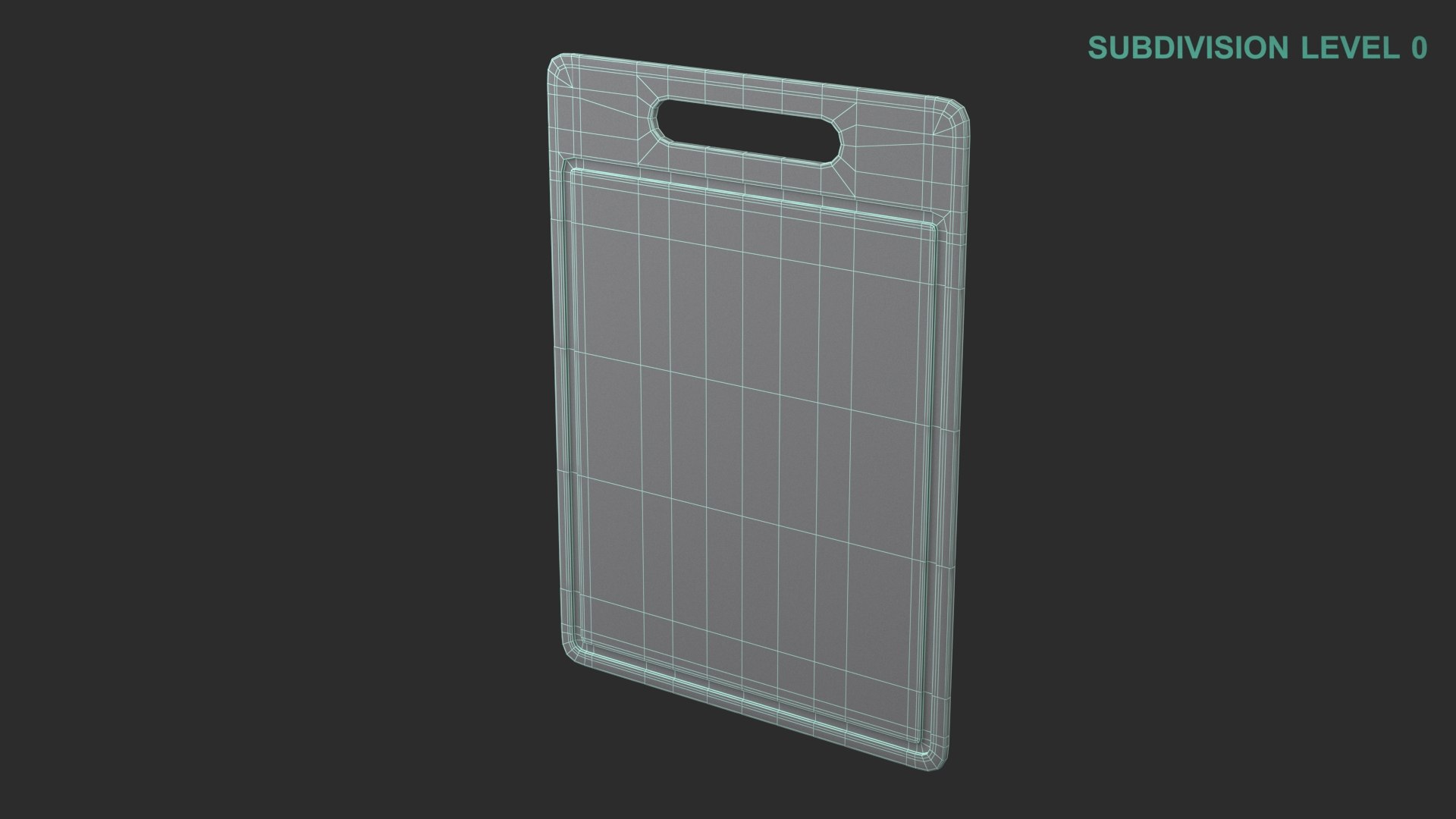 Cutting Board 3D https://p.turbosquid.com/ts-thumb/Q6/mfNCHs/07/wireframe0007/jpg/1692951479/1920x1080/fit_q87/a7963e7ea7ec985eb62cb9e84a0bb9ce8e043315/wireframe0007.jpg