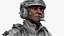 Soldado táctico policial Zbrush
