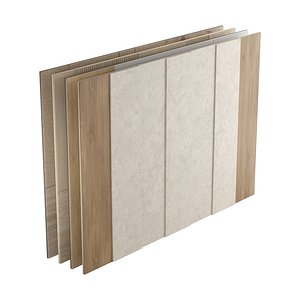 Headboard - Decorative wall panels set 28