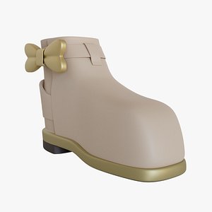 Shoe cute 3D illustration 3D model
