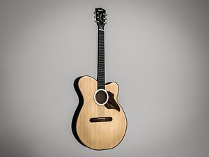 guitar 3D model