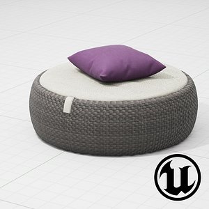 3d dedon dala chair ue4