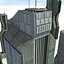Sci fi City 8 Buildings Futuristic