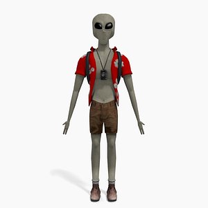 Grey Alien Tourist