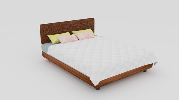Bed model 3D model