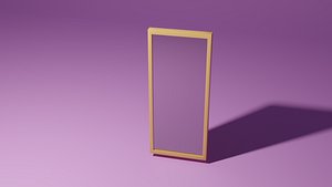 3D model Large mirror