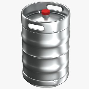 3D Beer Keg model