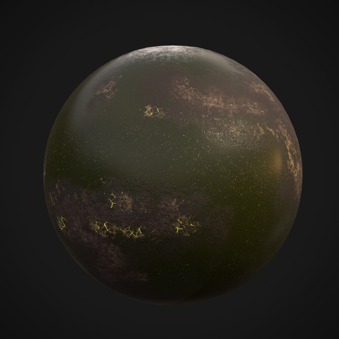 Stylized Planets 02 3D Model - TurboSquid 1230623