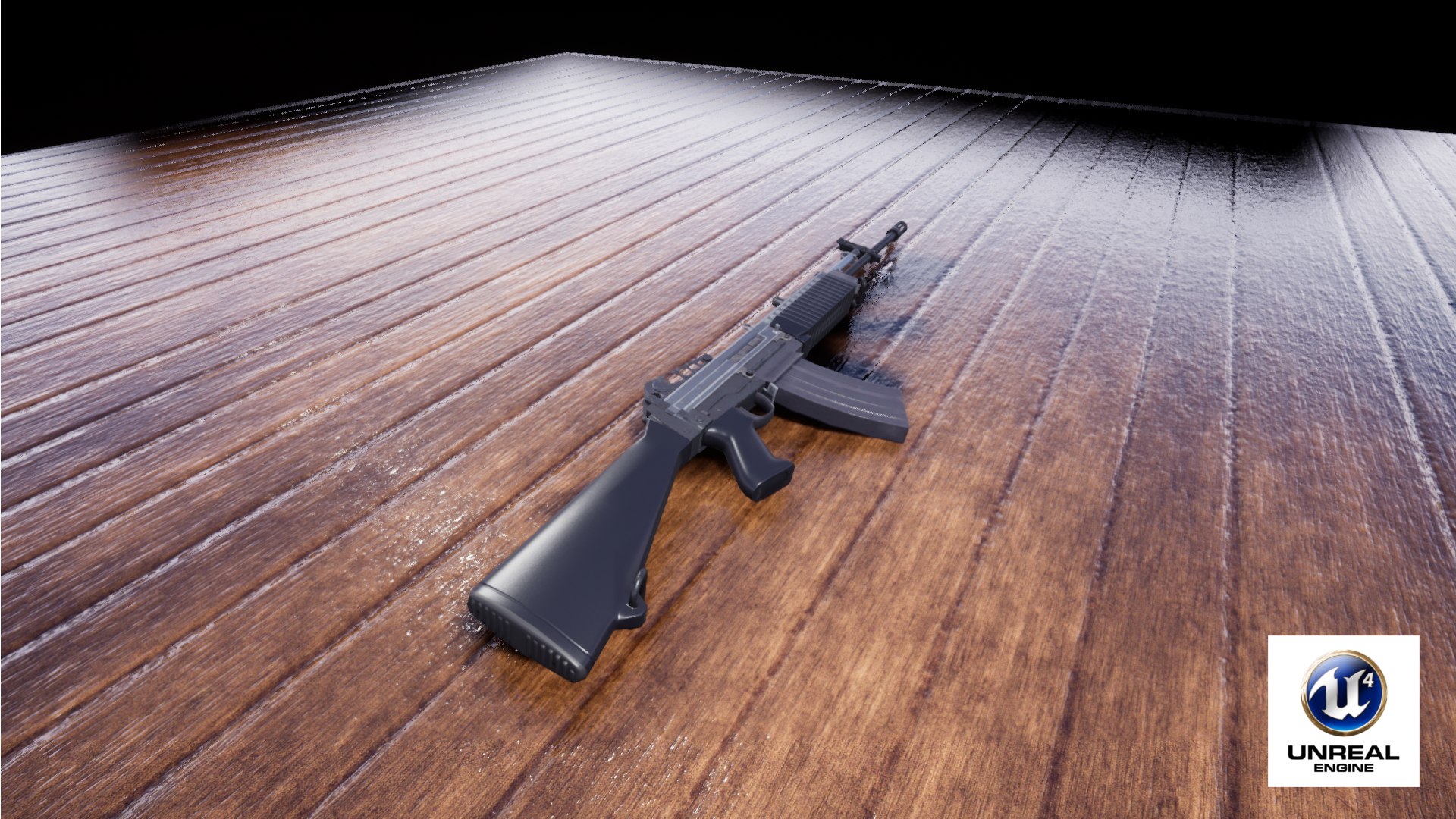 Stoner 63 3D Model TurboSquid 1378496