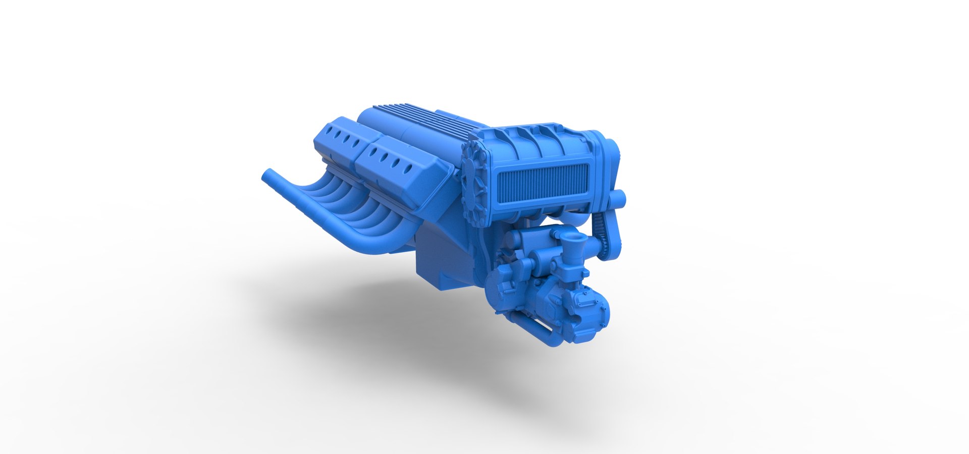 Diecast Engine 2 V8 Version 6 Scale 1 To 25 3D Model - TurboSquid 2114156