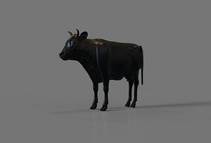 3D BUFFALO COW1