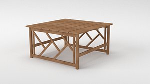 blend wooden tahawus garden table